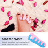 13829 Toe Separators, Toe Spacers Sponge Toe Stretcher Pedicures (1 Pair)