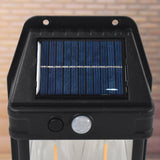 13997 18W Solar Wall Double Lights / Lamp with 2 Modes & Motion Sensor (1 Pc)