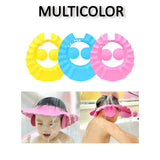 0378b Adjustable Safe Soft Bathing Baby Shower Hair Wash Cap for Children, Baby Bath Cap Shower Protection for Eyes and Ear,