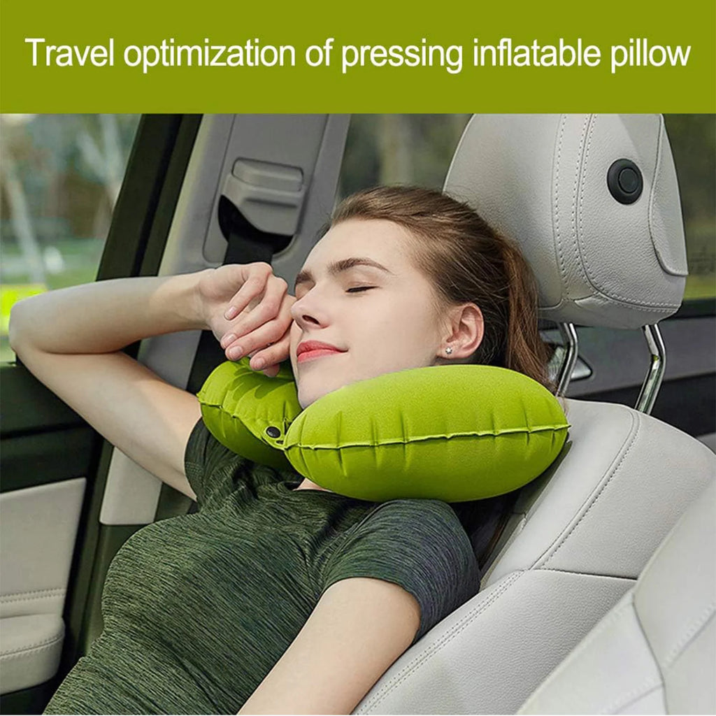 Best inflatable pillow for air travel clearance