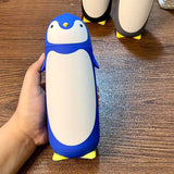 13193 Penguin Water Bottle Penguin Cartoon Water Bottle Funny Travel Mug Insulated, Inner glass Vacuum Water Bottle