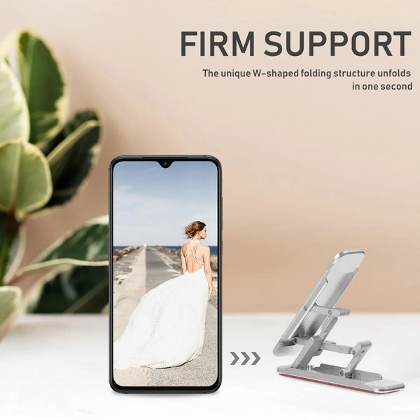 13317 Adhesive Folding Bracket Phone Stand (1 Pc)