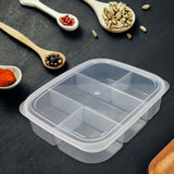 10302 Plastic 5- Compartment Excellent container Reusable Lunch Box (1 Pc)