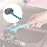 12159 6 in 1 Kitchen Cleaning Set Handy Free Stainless Steel Scrubber