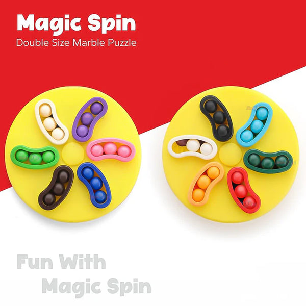 18203 Magic Spin Round Rotating Puzzle Game (1 Pc)