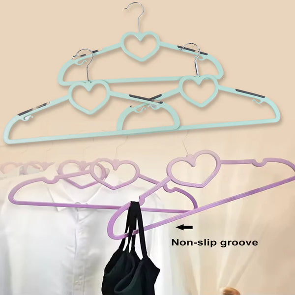 15263 Plastic Clothes Hangers, Slim & Durable Space-Saving Hangers (3 Ps)