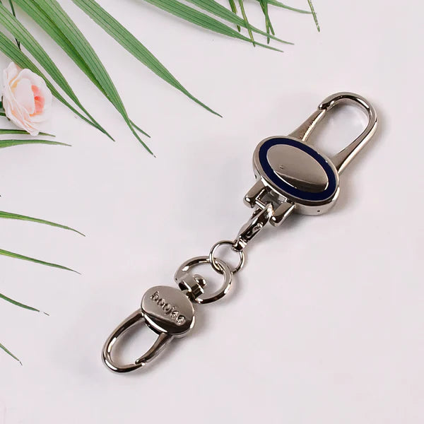 8905 Metal Retractable Key Chain Recoil Keyring Heavy Duty Wire Rope