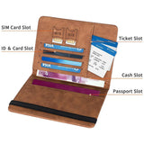 5000 Passport Holder Cover PU Leather Travel Wallet case (1 Pc / 15×11 Cm)