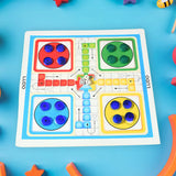 17669 13 In 1 Family Board Game Chess, Snakes & Ladders, Ludo, Tic-Tac-Toe, Checkers, Set For Kids