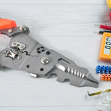 15308 8 in 1 Wire Stripper Pliers, Soft Grip
