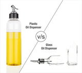 2346 Oil Dispenser Transparent Plastic Oil Bottle | 1 Liter