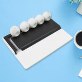 14014 5 Slots Adhesive Desk Cable Cord Holder for Charging Cable (1 Pc / Mix Color)
