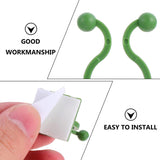 9606 Plant Climbing Wall Fixture Clip Self-Adhesive Hook (40 Pcs Set / With plastic box)