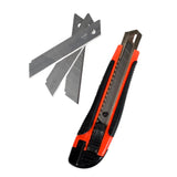 7532 Heavy Duty 18mm Cutter Knife Set with Extra Blades for Office & Home