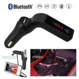 15103 Car G7 with Turbo Charging LCD Bluetooth Charger Fm Kit Mp3