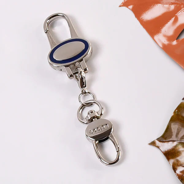 8905 Metal Retractable Key Chain Recoil Keyring Heavy Duty Wire Rope