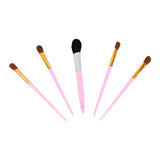 13932 5pc Makeup Brush tools kit (5 Pcs Set / Mix Color)