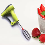 0703 Power Free Manual Hand Blender With Stainless Steel Blades