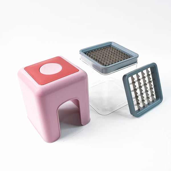 11454 Apex Heavy Duty Potato Chipser & Vegetable Chopper with Dual Blade Set