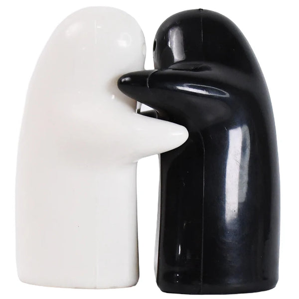 10442 Salt and Pepper Seasoning and Spice Shakers Cute Plastic (2 Pcs Set)