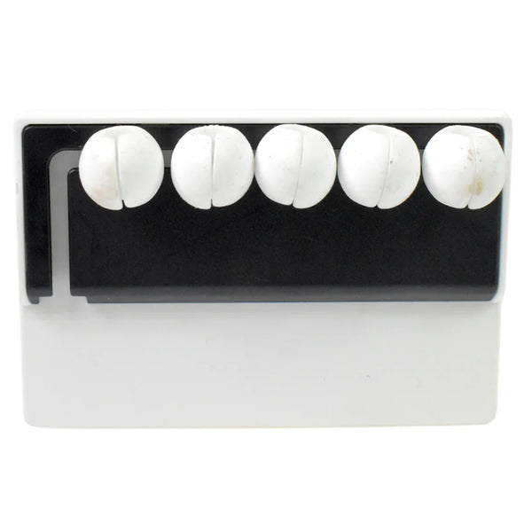 14014 5 Slots Adhesive Desk Cable Cord Holder for Charging Cable (1 Pc / Mix Color)