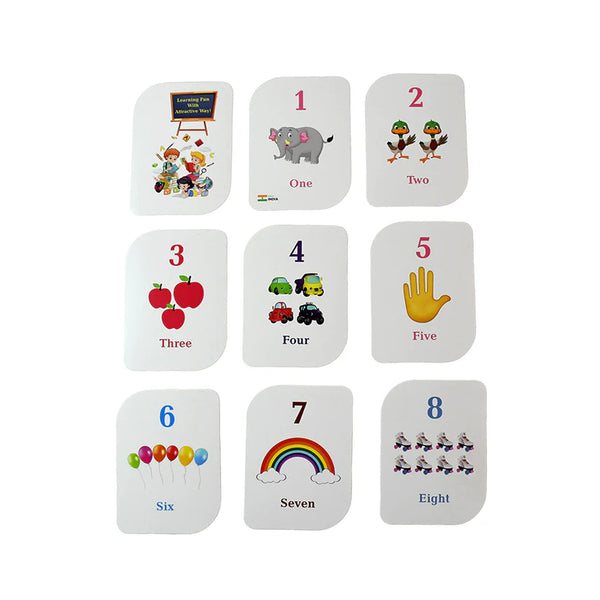 19157 Kid kraft Early Learner 32-Piece Number Flashcard Set