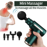 7390 Deep Tissue Percussion Body Massage Machine For Pain Relief