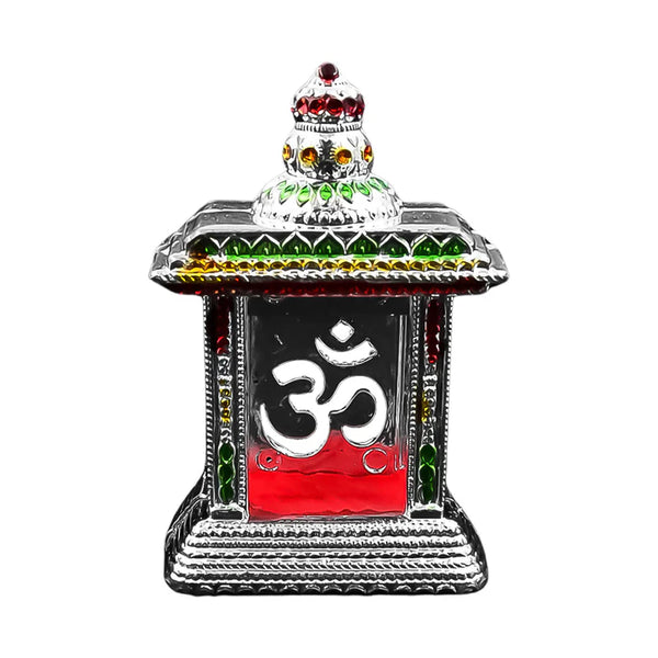 18051 Adhesive Small Om Temple, Car Dashboard Temple (1 Pc)