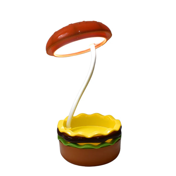 13406 Burger Delight: Folding LED Night Lamp (1 Pc)