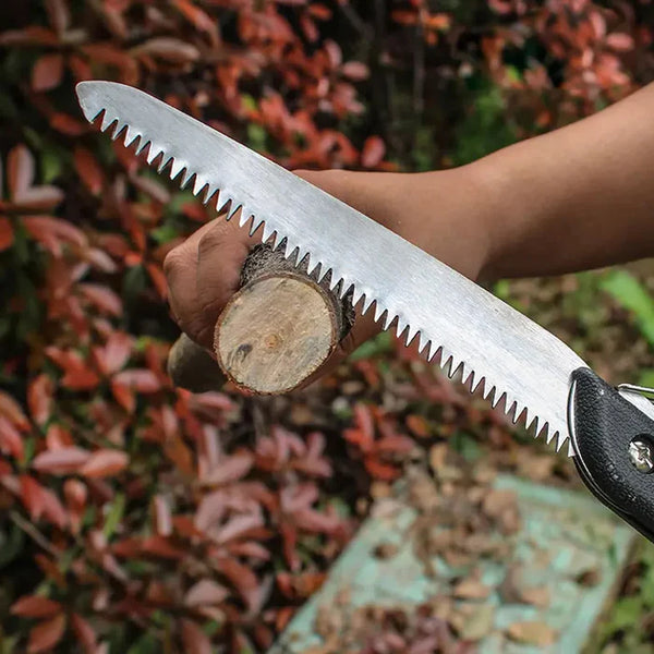 1793 Folding Handsaw, Pruning Saws for Tree Trimming Camping, Gardening, Hunting. Cutting Wood, PVC, Bone