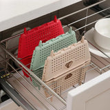 12031 Storage Basket Box with Holes Ventilated Design (23×20 Cm / 1 Pc)