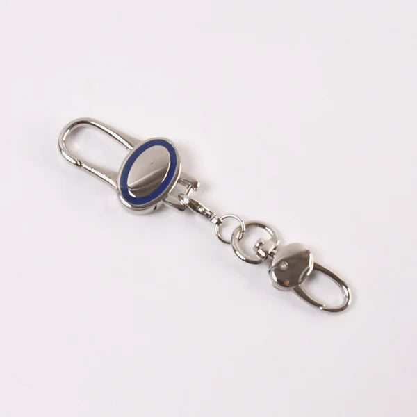 8905 Metal Retractable Key Chain Recoil Keyring Heavy Duty Wire Rope