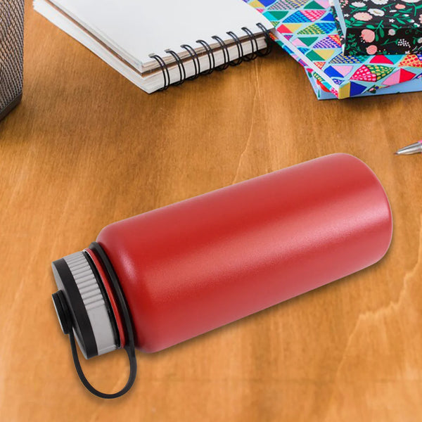 9803 SS Double Wall Vacuum-Insulated Drink Water Bottle (1000 ML / Mix Color)