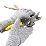 0677 Anti Cutting Resistant Hand Safety Cut-Proof Protection Gloves (Multicolour)