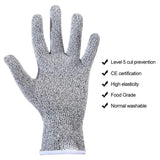 0677 Anti Cutting Resistant Hand Safety Cut-Proof Protection Gloves (Multicolour)