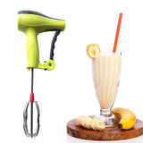 0703 Power Free Manual Hand Blender With Stainless Steel Blades