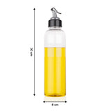 2346 Oil Dispenser Transparent Plastic Oil Bottle | 1 Liter