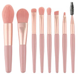 13931 Premium Makeup Brush Set (8 Pcs Set / Mix Color)