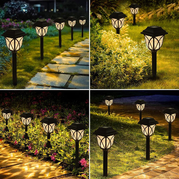 15358 Solar Pathway Lights Outdoor Garden Lights (2 Pcs Set)