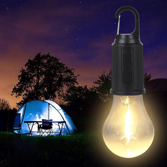 12658 RECHARGEABLE CAMPING LIGHTS FOR TENTS LED CAMPING TENT LANTERN 3  LIGHTING MODES TENT LAMP PORTABLE EMERGENCY CAMPING LIGHTS WITH CLIP HOOK  FOR