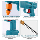16008 88VF Car Washer Gun Wireless High Pressure Washer Water Spray Gun (1 Set)