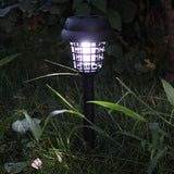 15142  Medium Garden Solar Powered LED Mosquito Trap / Bug Zapper (1 Pc)