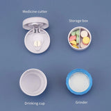 13991 Pill Crusher and Grinder 4 in 1 Pill Crusher