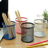 7991 Metal Mesh Pen Holder for Desk (1 Pc): Pen Stand, Pencil Organizer, Stationery Storage