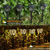 15358 Solar Pathway Lights Outdoor Garden Lights (2 Pcs Set)