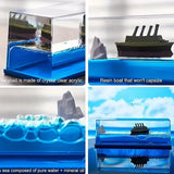 7589 CAR INTERIOR DASHBOARD DECORATION FLOATING WATER CRUISER SHIP