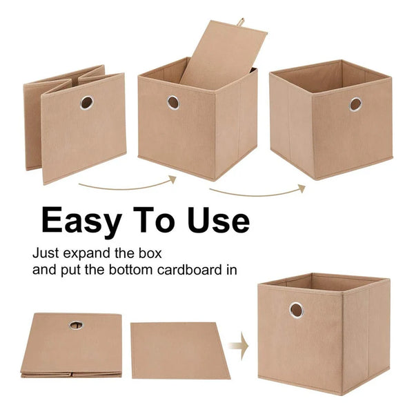 18779 Foldable Square Storage Box (20x20 Cm / 1 Pc)