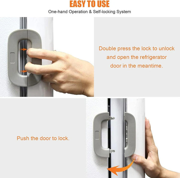 12168 Fridge Freezer Door Lock -Baby Safety Child Lock