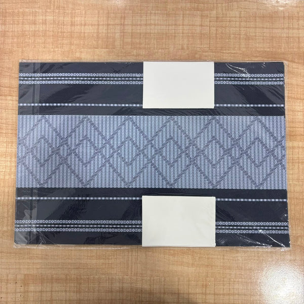 A07057 MMT-TS4 6-Piece Woven Table Mat Set (30x45cm) – Assorted Colors