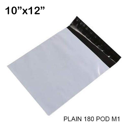 0902 Tamper Proof Courier Bags(10X12 PLAIN 180 POD M1) - 100 pcs